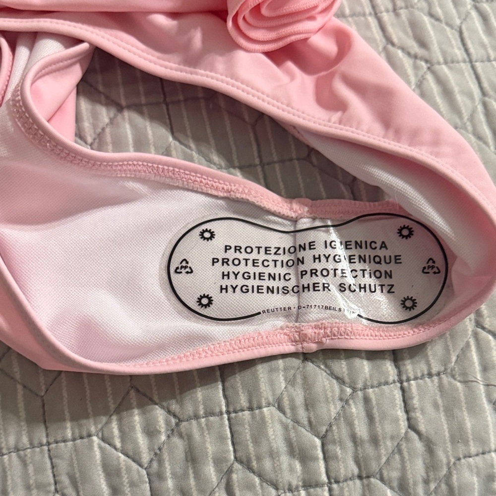 New baby pink swimsuit. - Picture 2 of 5